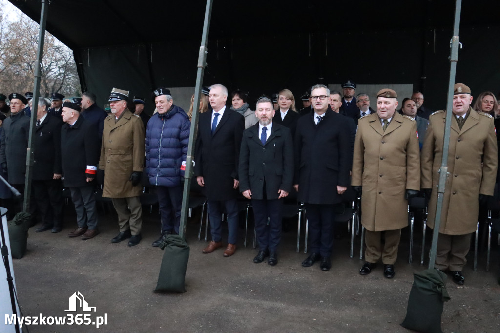 Fotorelacja: Defilada 13. Śląskiej Brygady Obrony Terytorialnej w Myszkowie