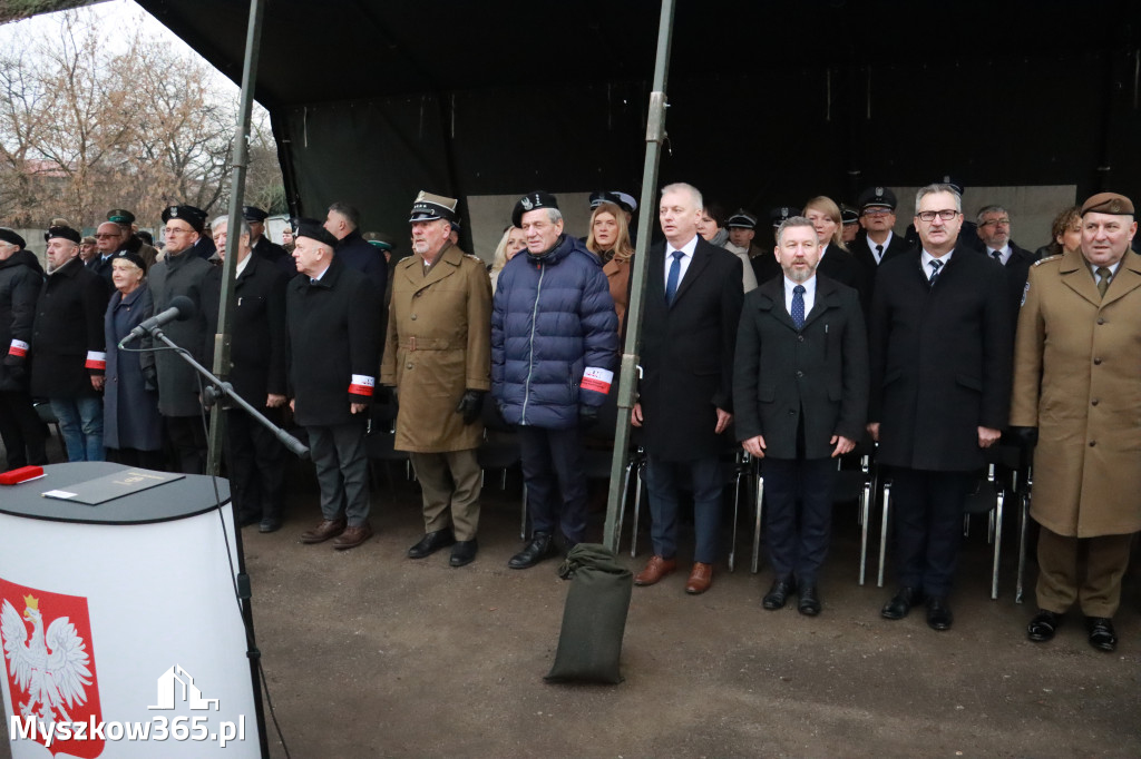 Fotorelacja: Defilada 13. Śląskiej Brygady Obrony Terytorialnej w Myszkowie