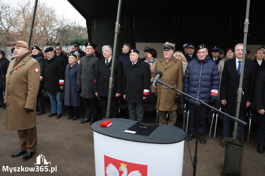 Fotorelacja: Defilada 13. Śląskiej Brygady Obrony Terytorialnej w Myszkowie