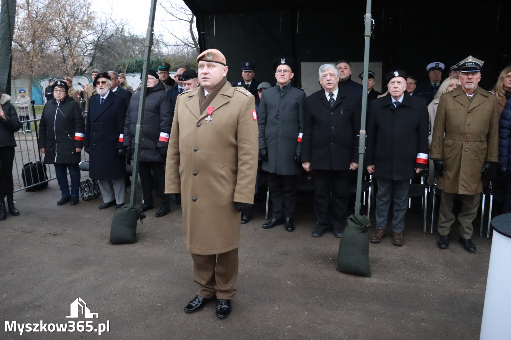 Fotorelacja: Defilada 13. Śląskiej Brygady Obrony Terytorialnej w Myszkowie