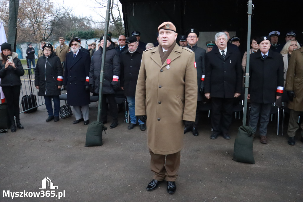 Fotorelacja: Defilada 13. Śląskiej Brygady Obrony Terytorialnej w Myszkowie