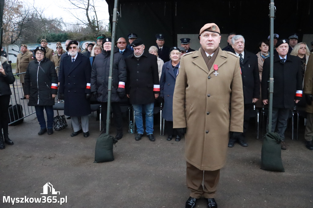 Fotorelacja: Defilada 13. Śląskiej Brygady Obrony Terytorialnej w Myszkowie