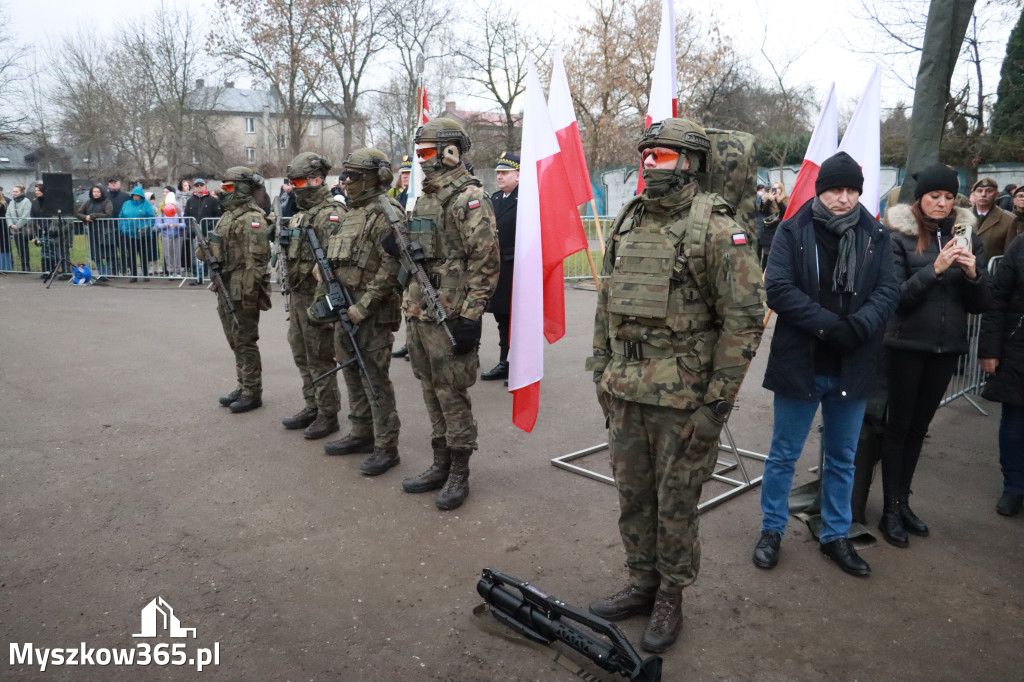 Fotorelacja: Defilada 13. Śląskiej Brygady Obrony Terytorialnej w Myszkowie