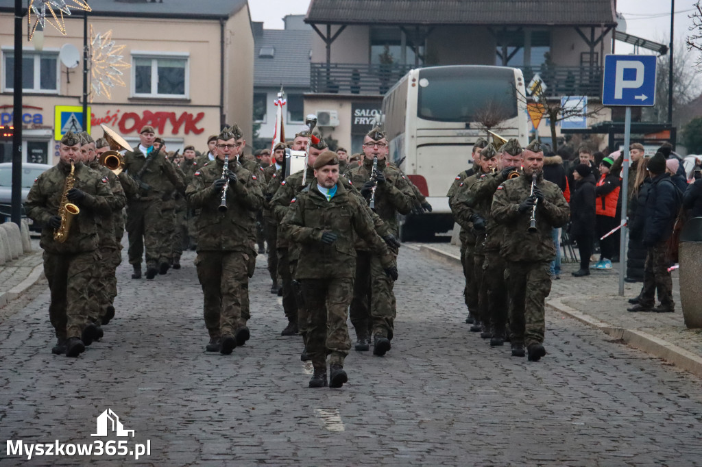 Fotorelacja: Defilada 13. Śląskiej Brygady Obrony Terytorialnej w Myszkowie