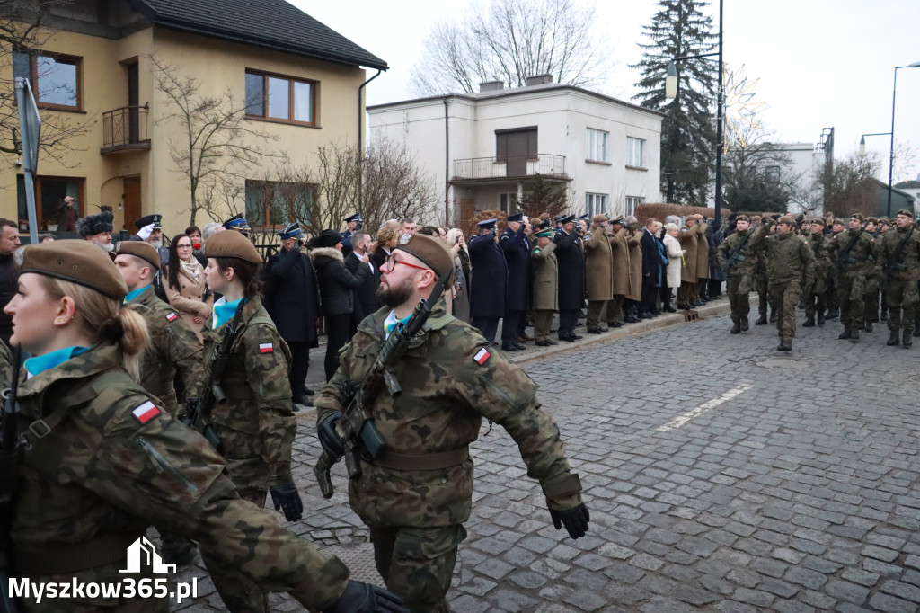 Fotorelacja: Defilada 13. Śląskiej Brygady Obrony Terytorialnej w Myszkowie