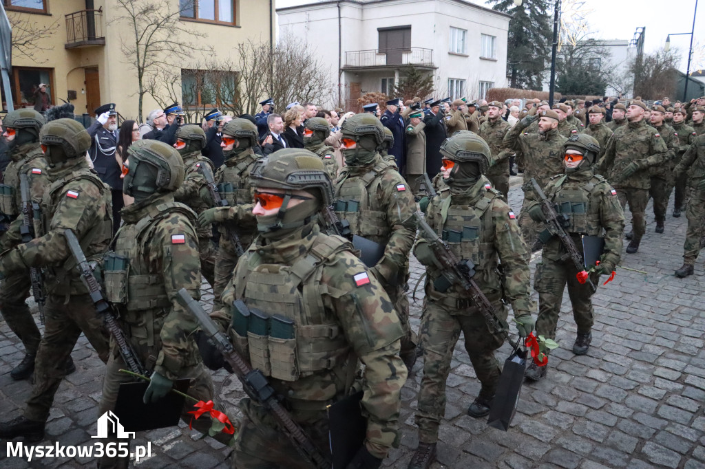 Fotorelacja: Defilada 13. Śląskiej Brygady Obrony Terytorialnej w Myszkowie