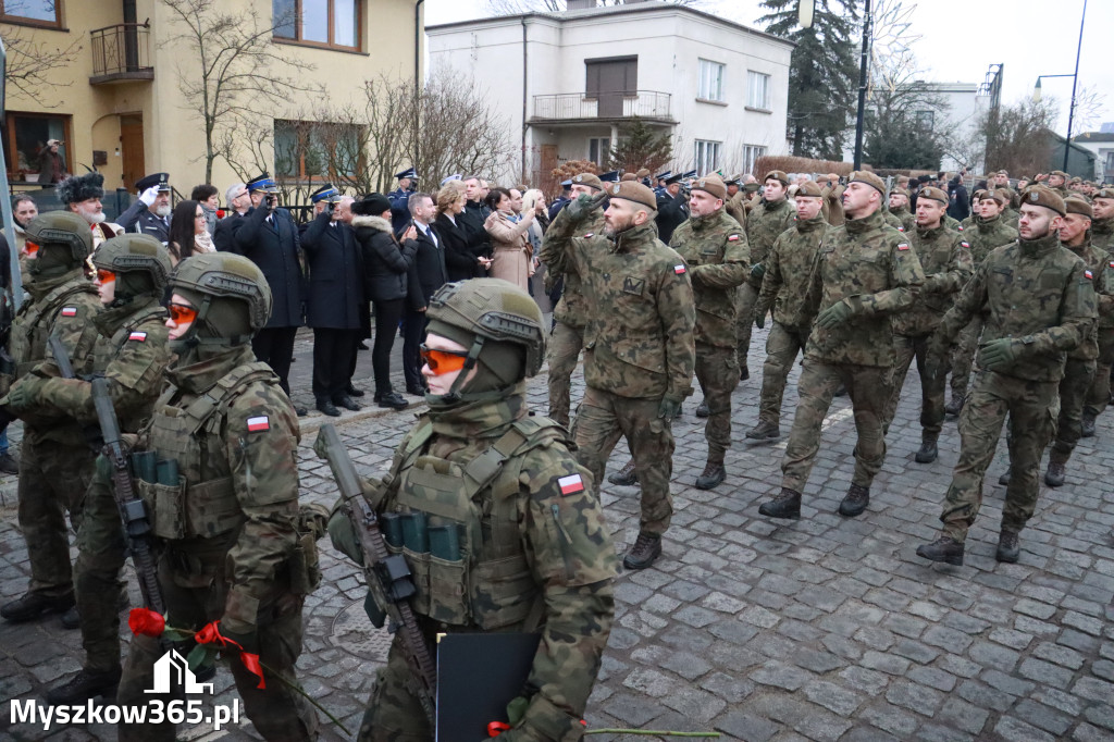 Fotorelacja: Defilada 13. Śląskiej Brygady Obrony Terytorialnej w Myszkowie