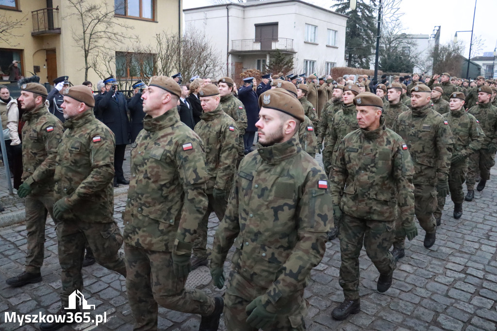 Fotorelacja: Defilada 13. Śląskiej Brygady Obrony Terytorialnej w Myszkowie