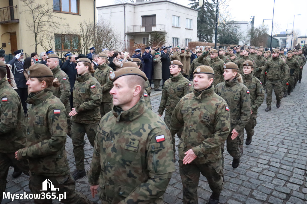 Fotorelacja: Defilada 13. Śląskiej Brygady Obrony Terytorialnej w Myszkowie