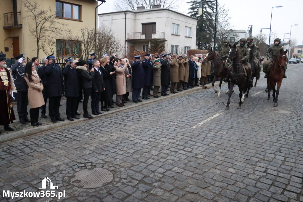 Fotorelacja: Defilada 13. Śląskiej Brygady Obrony Terytorialnej w Myszkowie