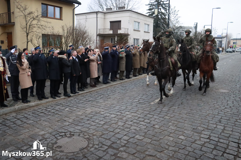 Fotorelacja: Defilada 13. Śląskiej Brygady Obrony Terytorialnej w Myszkowie