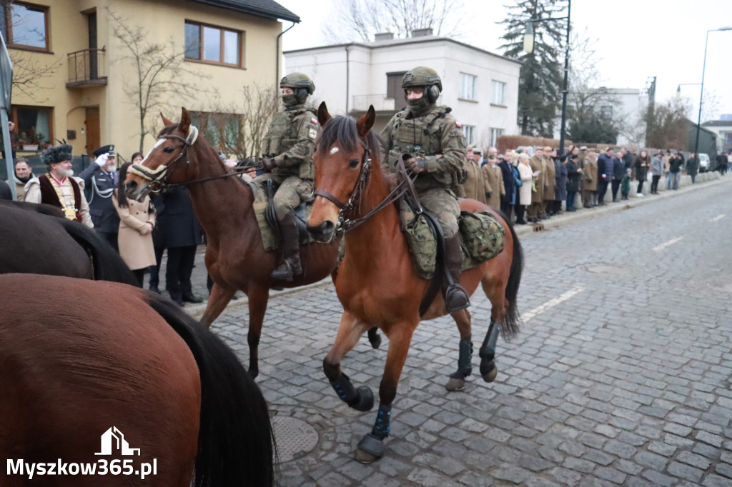 Fotorelacja: Defilada 13. Śląskiej Brygady Obrony Terytorialnej w Myszkowie
