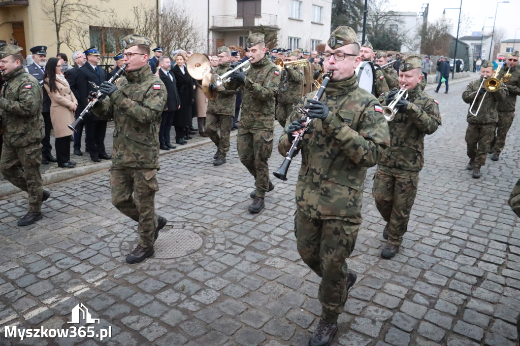 Fotorelacja: Defilada 13. Śląskiej Brygady Obrony Terytorialnej w Myszkowie