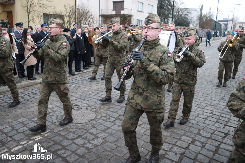 Fotorelacja: Defilada 13. Śląskiej Brygady Obrony Terytorialnej w Myszkowie