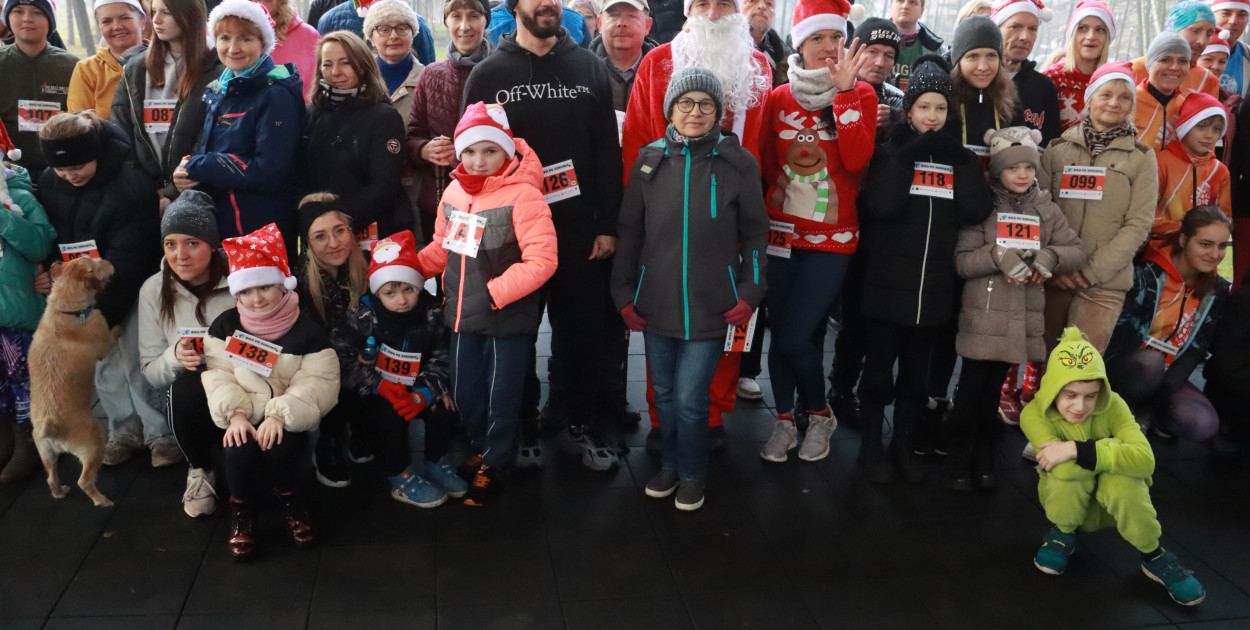 Fotorelacja: Mikołajkowy 9. Bieg po Zdrowie w Myszkowie