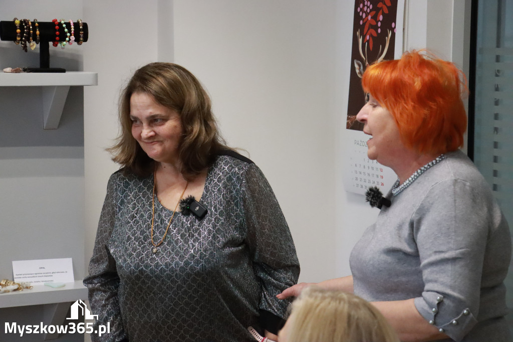 Fotorelacja: Wystawa z cyklu MOJE PASJE, HOBBY pani Lucyny Bąk członkini Klubu Seniora Koziołek