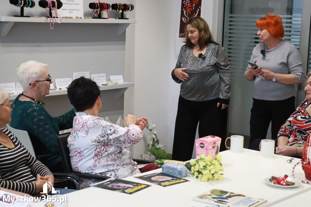 Fotorelacja: Wystawa z cyklu MOJE PASJE, HOBBY pani Lucyny Bąk członkini Klubu Seniora Koziołek