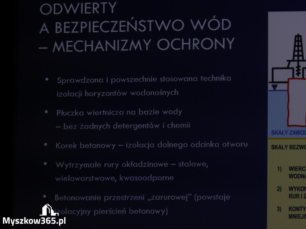 Fotorelacja: Dyskusja o odwiertach w MDK Myszków