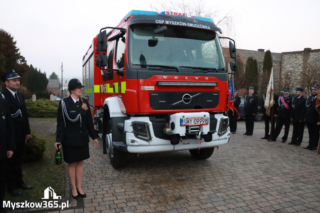 Fotorelacja I: Przekazanie samochodu ratowniczo-gaśniczego dla OSP Myszków-Smudzówka