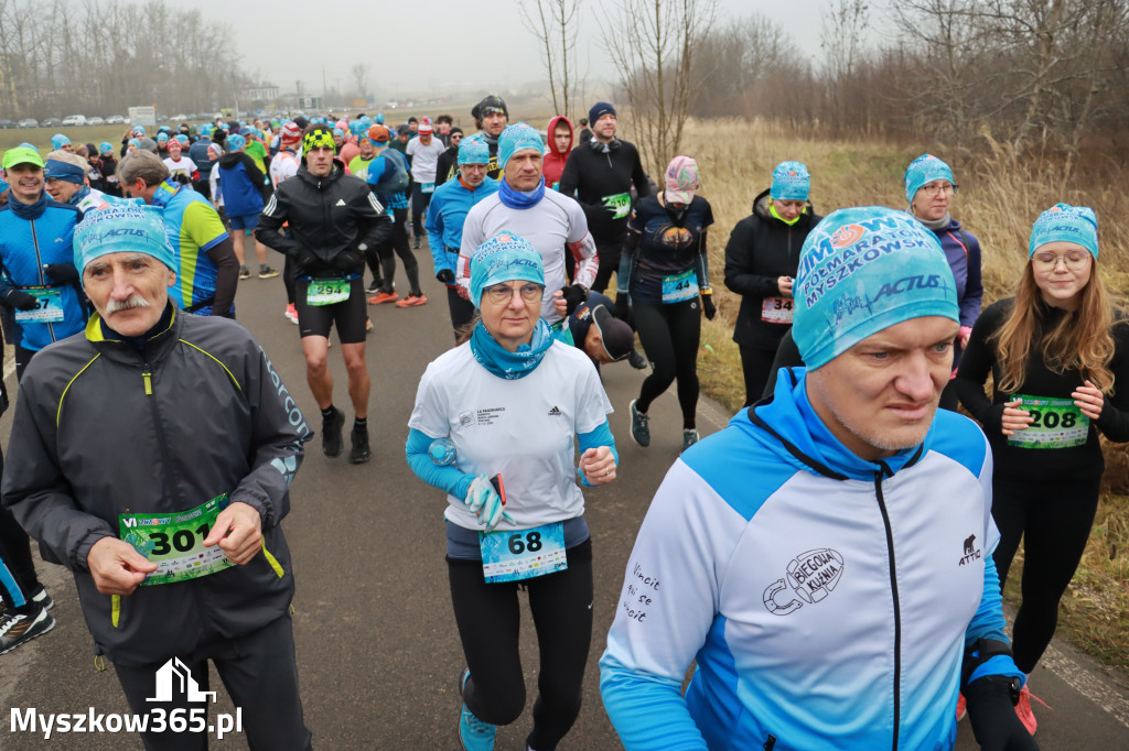 Fotorelacja: 1 Zimowy Półmaraton Myszkowski 2025