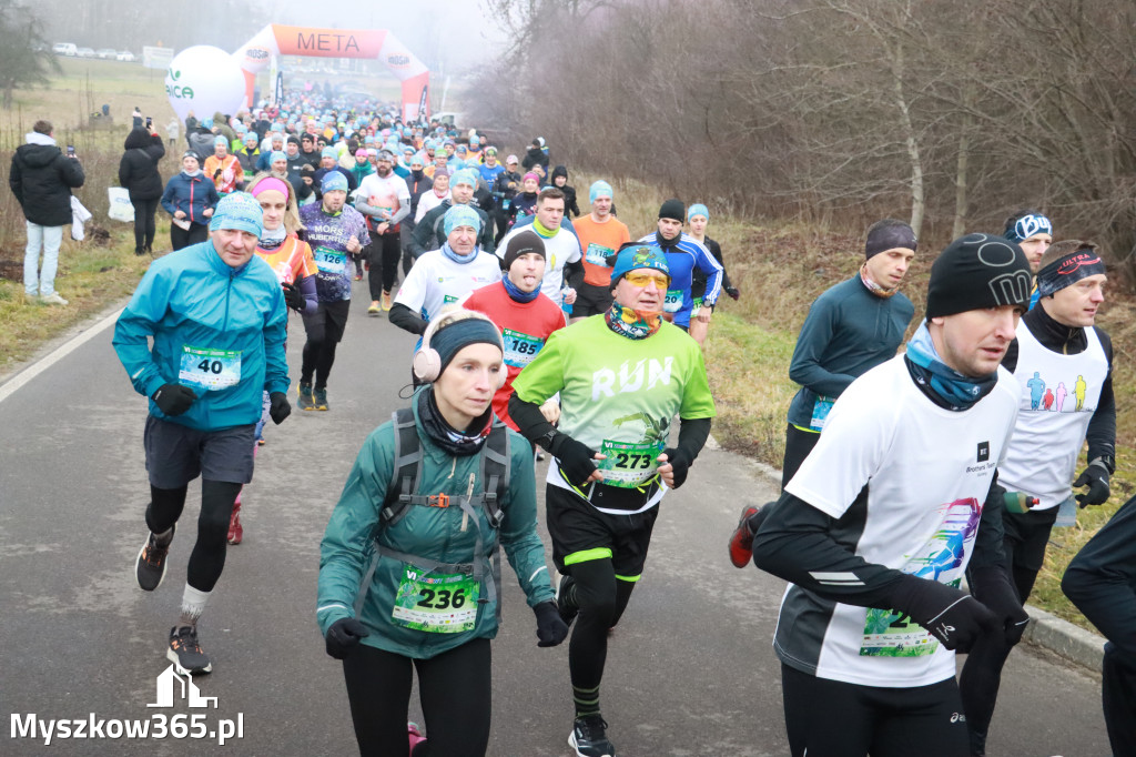 Fotorelacja: 1 Zimowy Półmaraton Myszkowski 2025