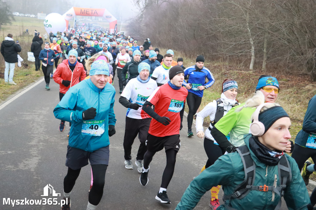 Fotorelacja: 1 Zimowy Półmaraton Myszkowski 2025