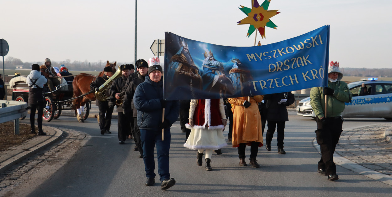Fotorelacja: Orszak Trzech Króli w Myszkowie
