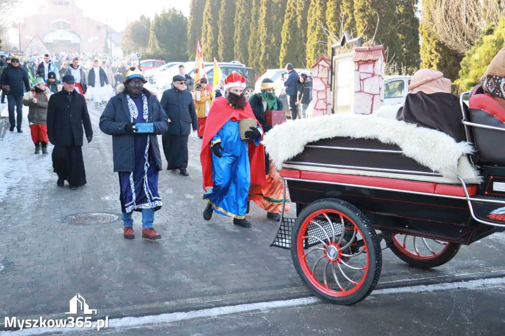Fotorelacja: Orszak Trzech Króli w Myszkowie