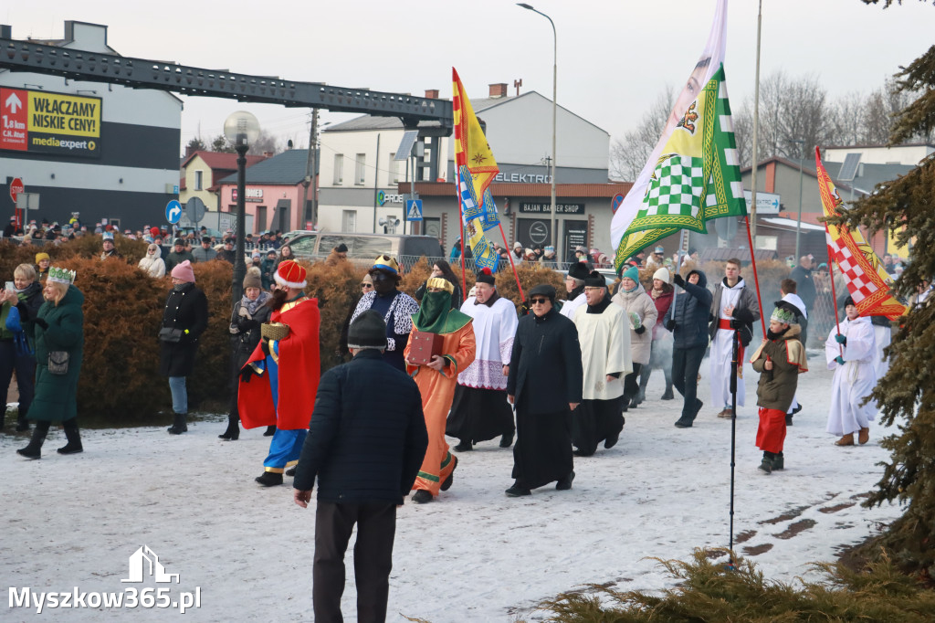 Fotorelacja: Orszak Trzech Króli w Myszkowie