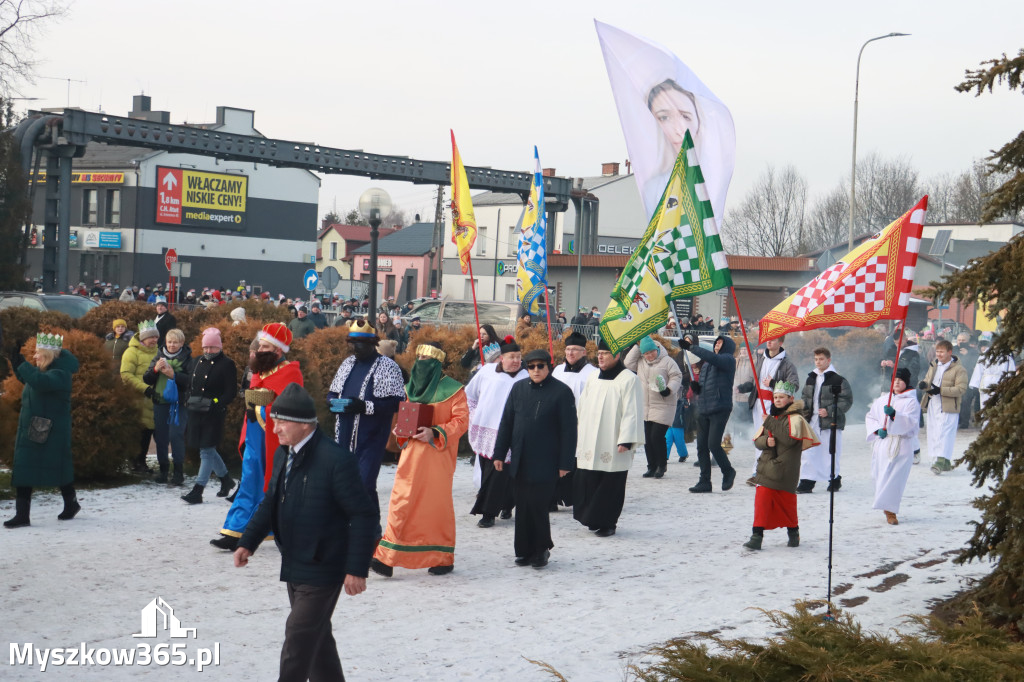 Fotorelacja: Orszak Trzech Króli w Myszkowie