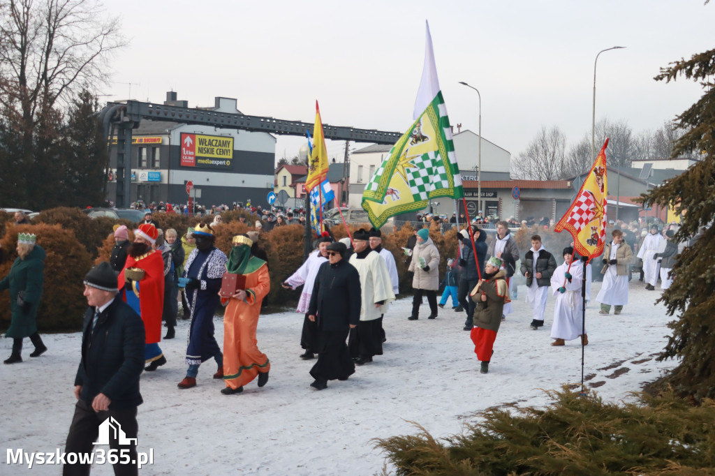 Fotorelacja: Orszak Trzech Króli w Myszkowie