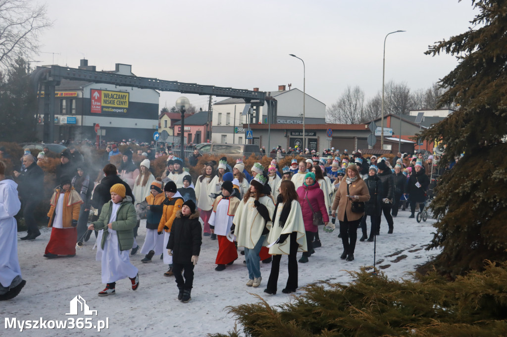 Fotorelacja: Orszak Trzech Króli w Myszkowie