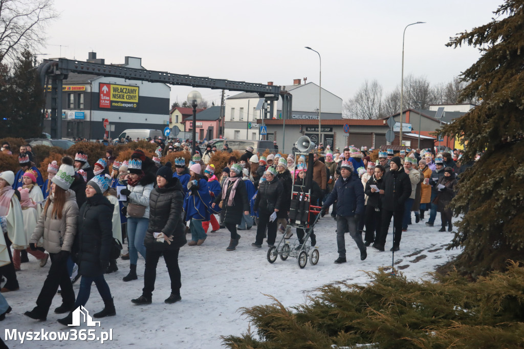 Fotorelacja: Orszak Trzech Króli w Myszkowie