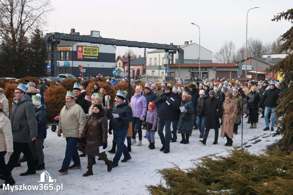 Fotorelacja: Orszak Trzech Króli w Myszkowie