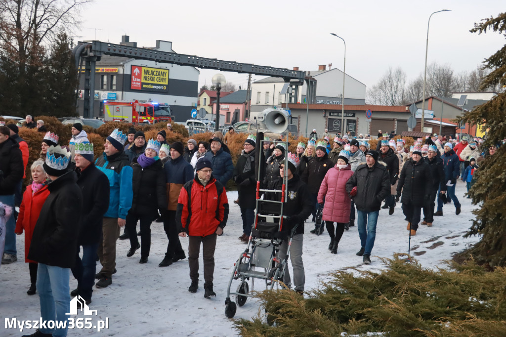 Fotorelacja: Orszak Trzech Króli w Myszkowie