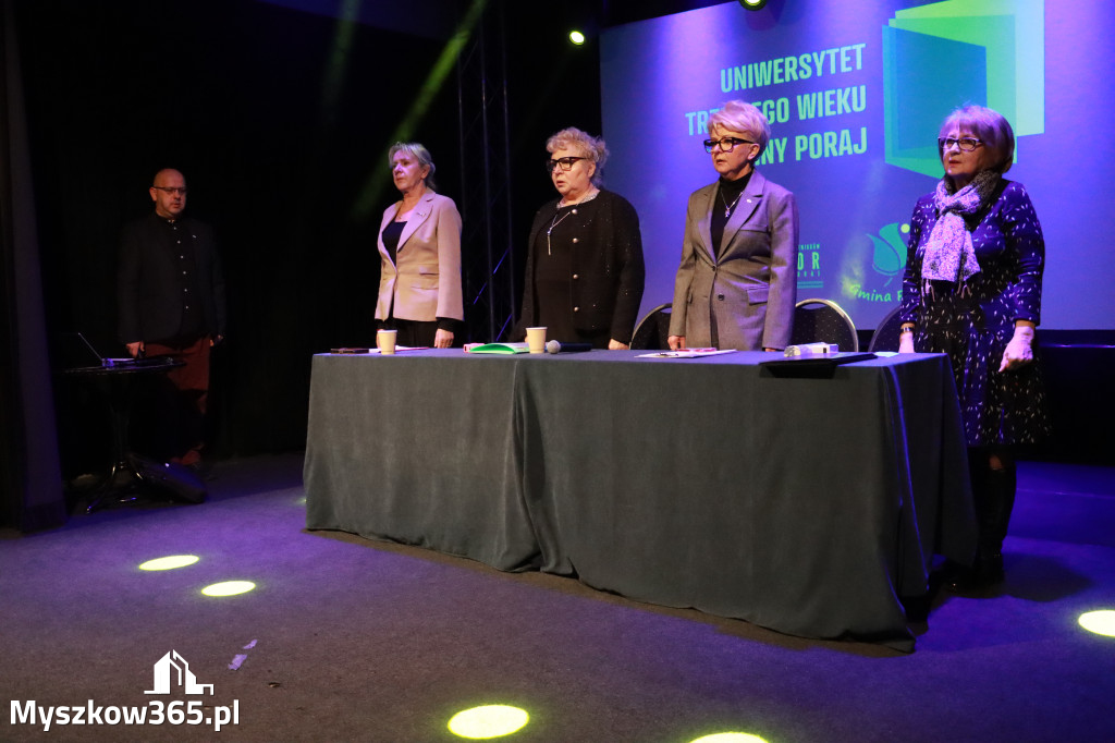 Fotorelacja: Inauguracja Uniwersytetu Trzeciego Wieku w Poraju