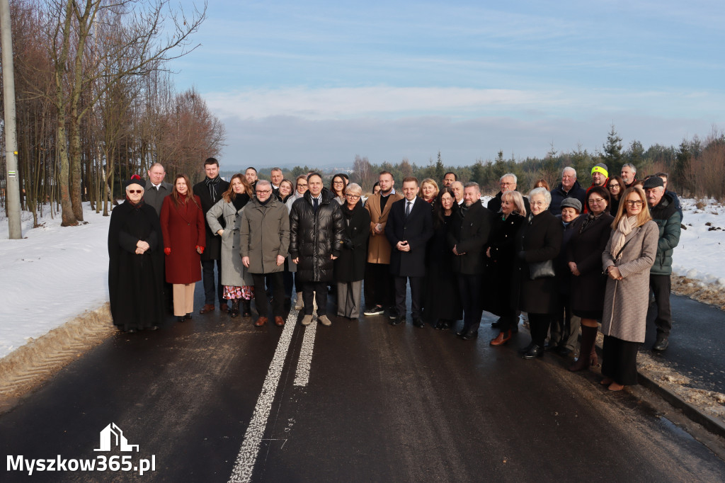 Fotorelacja: Uroczystość otwarcia drogi Choroń - Biskupice