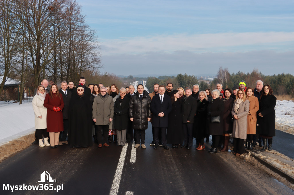 Fotorelacja: Uroczystość otwarcia drogi Choroń - Biskupice