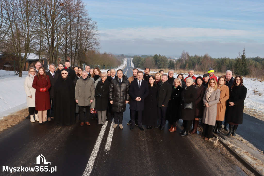 Fotorelacja: Uroczystość otwarcia drogi Choroń - Biskupice