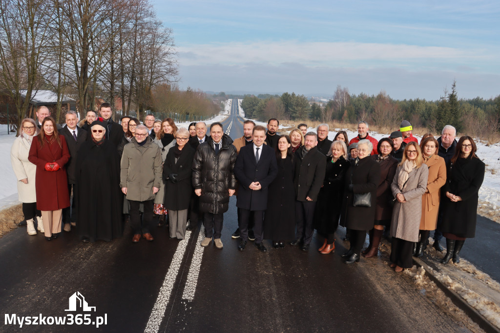 Fotorelacja: Uroczystość otwarcia drogi Choroń - Biskupice