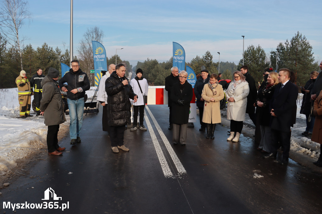 Fotorelacja: Uroczystość otwarcia drogi Choroń - Biskupice