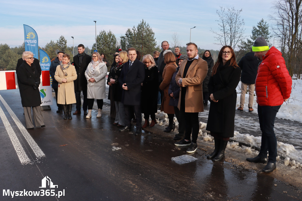 Fotorelacja: Uroczystość otwarcia drogi Choroń - Biskupice