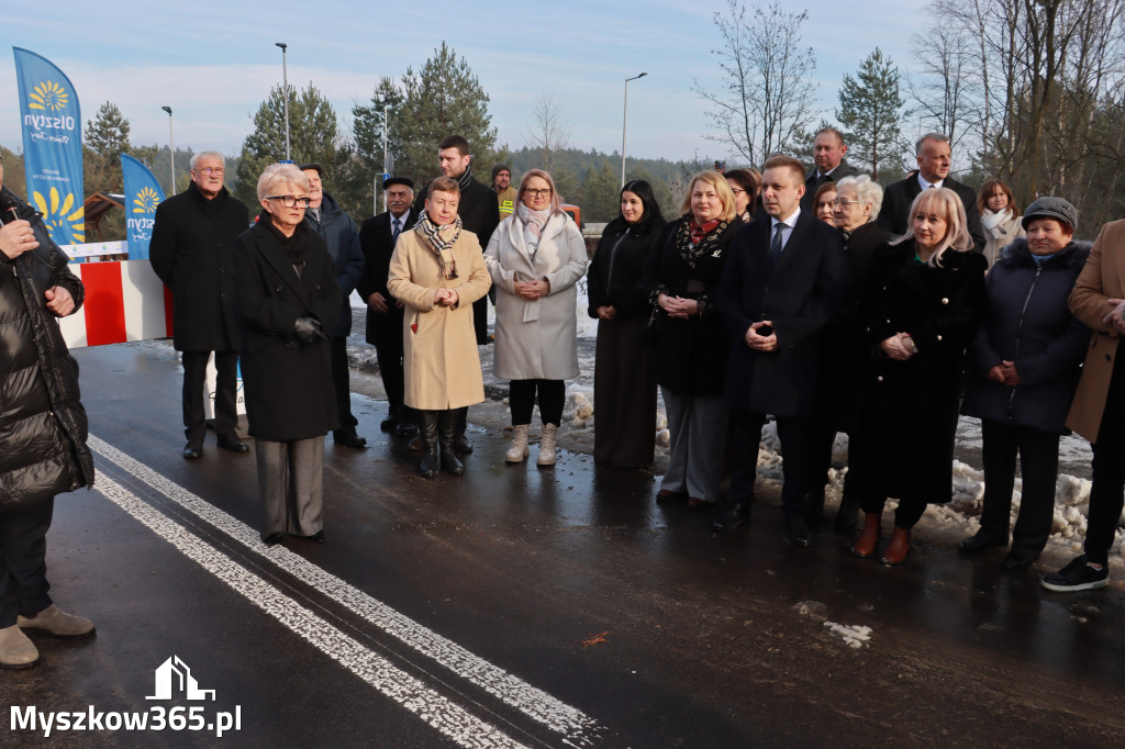 Fotorelacja: Uroczystość otwarcia drogi Choroń - Biskupice