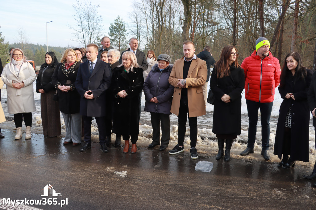 Fotorelacja: Uroczystość otwarcia drogi Choroń - Biskupice
