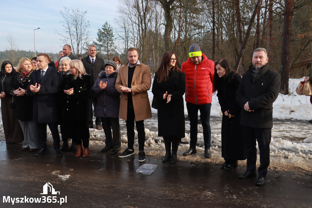 Fotorelacja: Uroczystość otwarcia drogi Choroń - Biskupice