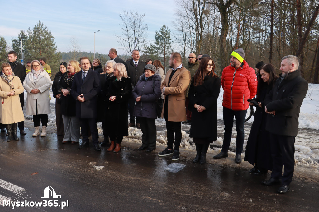 Fotorelacja: Uroczystość otwarcia drogi Choroń - Biskupice