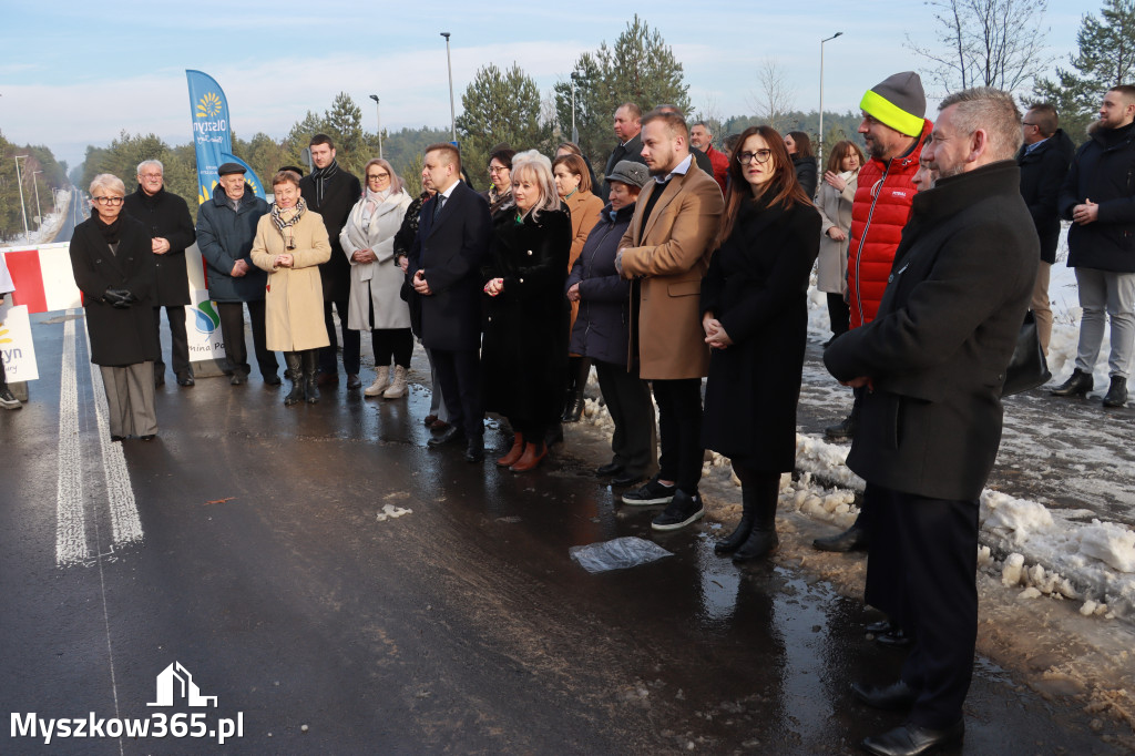 Fotorelacja: Uroczystość otwarcia drogi Choroń - Biskupice