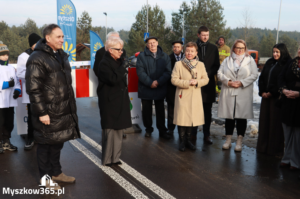 Fotorelacja: Uroczystość otwarcia drogi Choroń - Biskupice