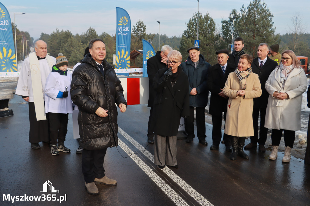 Fotorelacja: Uroczystość otwarcia drogi Choroń - Biskupice