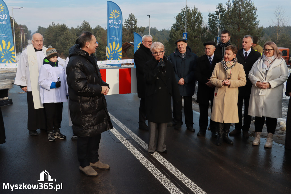 Fotorelacja: Uroczystość otwarcia drogi Choroń - Biskupice
